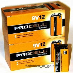 PC-1604 9VOLT BATTERY 12/box Procell Alkaline